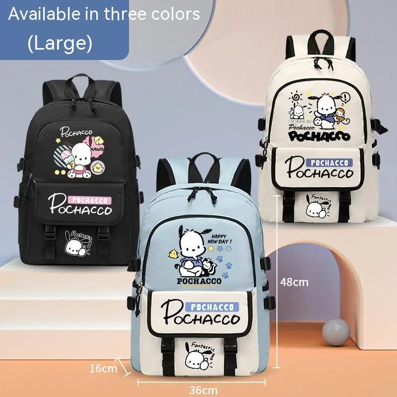 

Cute Sanrio Schoolbag Pacha Dog Primary School Student Large Capacity Backpack Men'S And Women'S Design Sense Niche New Style