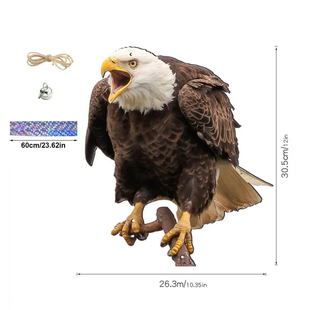 

Прочный кулон отпугиватель совы для сада