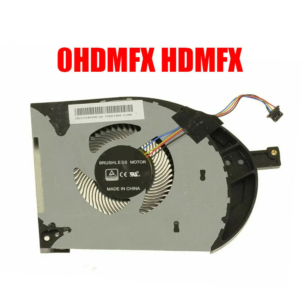 

0HDMFX CPU Fan для DELL Alienware M17 ALW17M M17 R1 DFSCK324162A20 FLF8