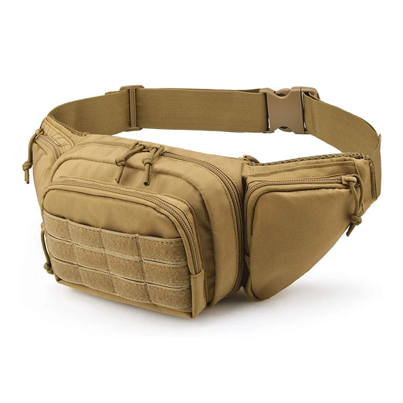

Тактическая поясная сумка-кобура для пистолета, военная забавная Сумка-слинг на плечо, уличная нагрудная штурмовая сумка, кобура для скрыто...