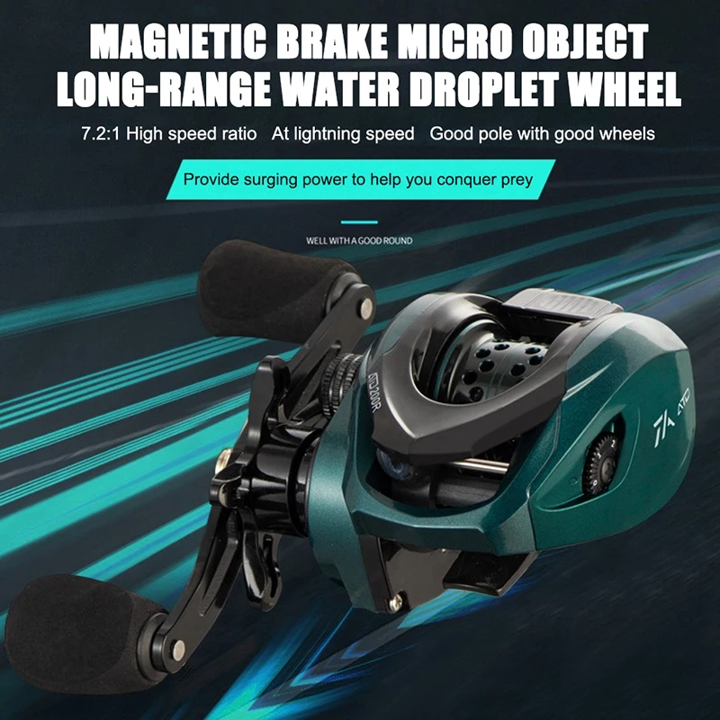 Катушка рыболовная с максимальным усилием фрикциона 22 фунта 210 г катушка из