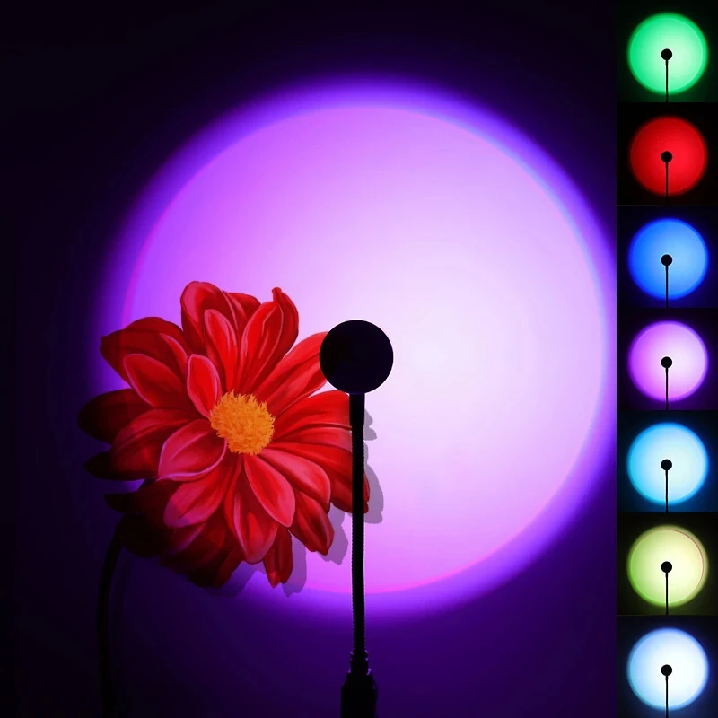 USB проектор заката Aoyuansea 7 цветов екатерина алешина лирелии ы заката