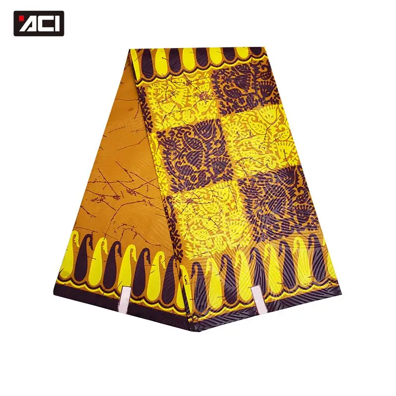 

ACI New Fashion African Wax Fabric High Quality Veritable Wax African Ankara Fabrics Tissus Africain Nigeria Wax Batik Fabric