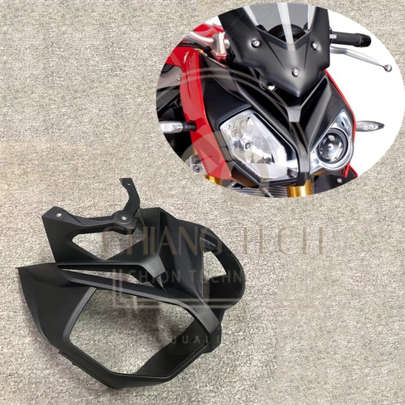

Подходит для BMW S1000R 2014-2019 передняя фара верхняя обтекатель черный
