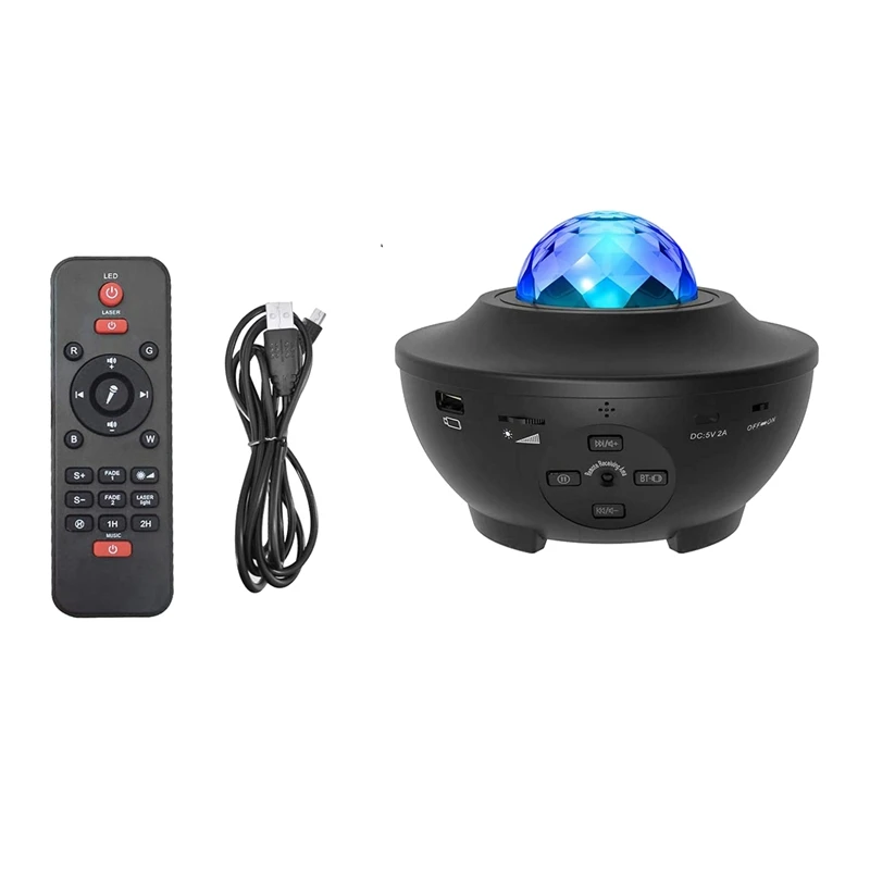 

Galaxy Projector, Star Projector Night Light With Voice Control, Timing Setting, 21 Lighting Effects