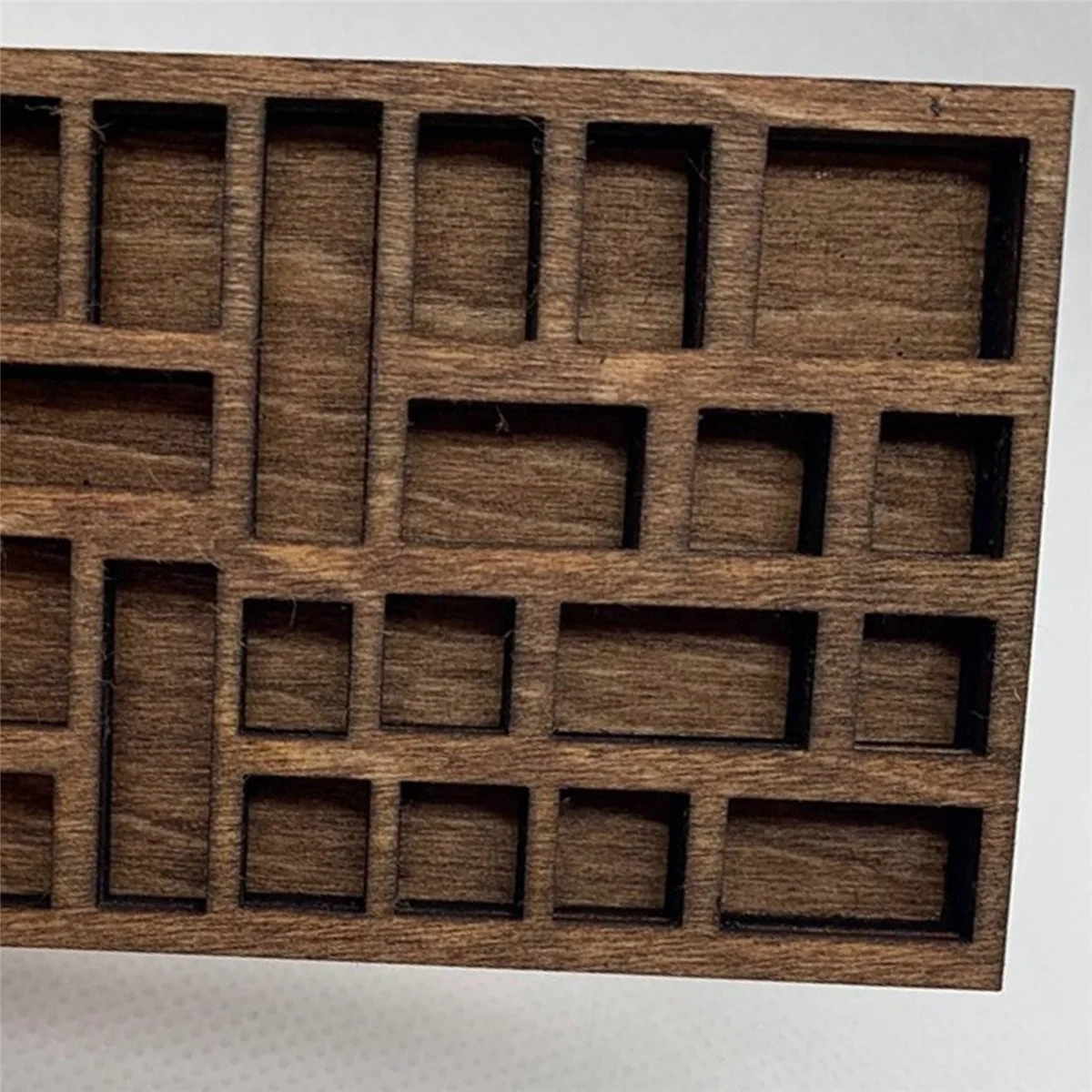 1:12 миниатюрная безделушка Хрустальная полка миниатюрный декор лоток для