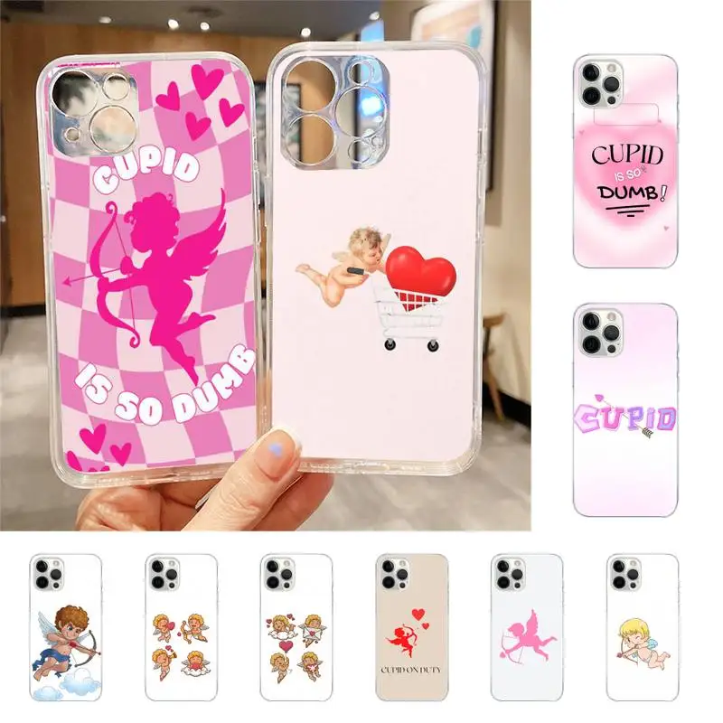 

Cute Cupid Phone Case For Iphone 7 8 Plus X Xr Xs 11 12 13 Se2020 Mini Mobile Iphones 14 Pro Max Case