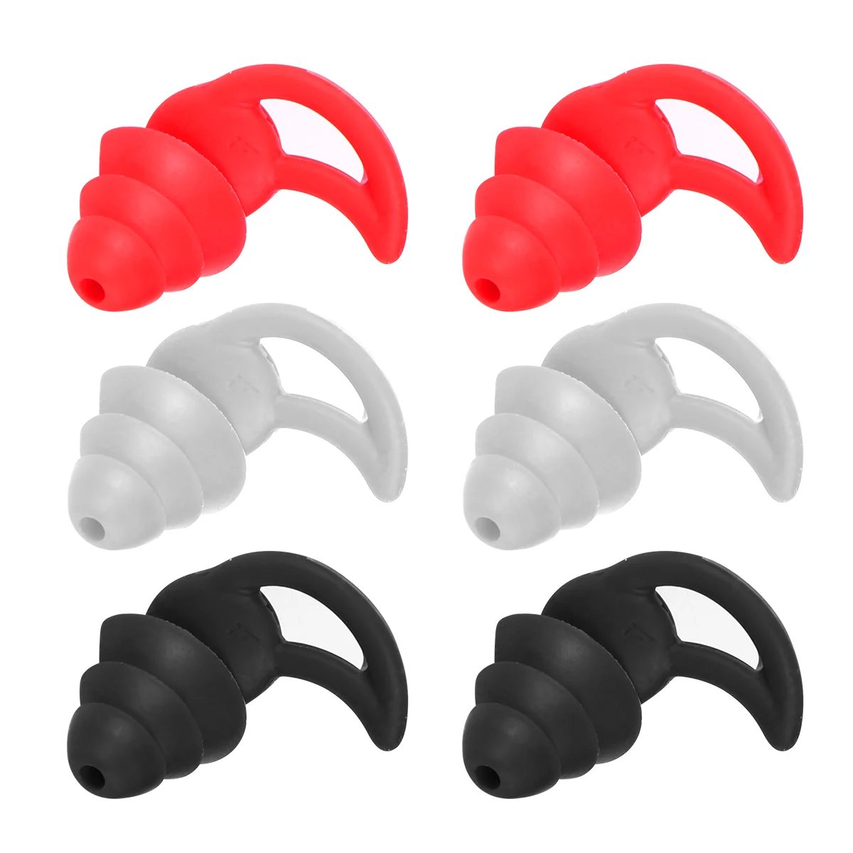 

3 Pairs Earplugs Useful Comfortable Supplies Sleeping Ear Caps for Working