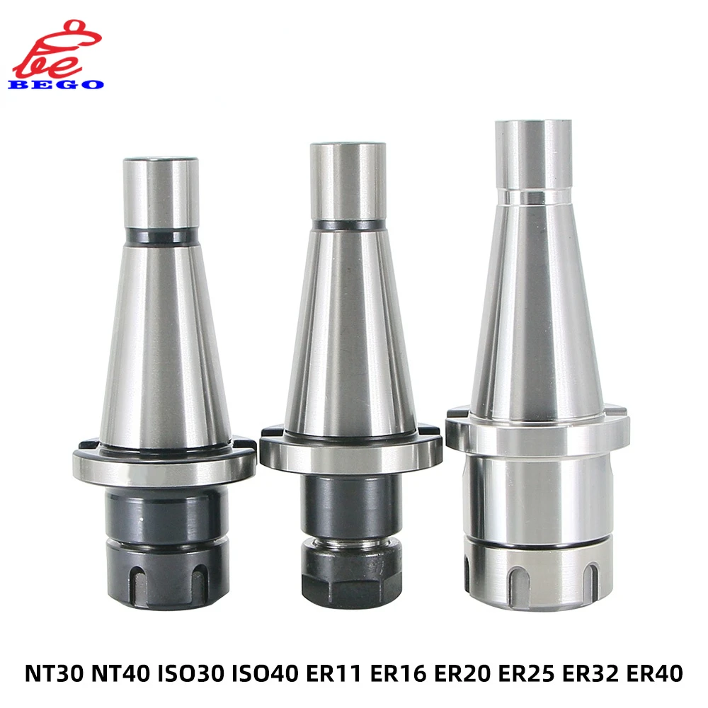 

NT30 NT40 ER11 ER16 ER20 ER25 ER32 ER40 Tool Holder ISO30 ISO40 NT ER Tool Hold Collet 7:24 For Cnc Milling Machine Tool Spindle