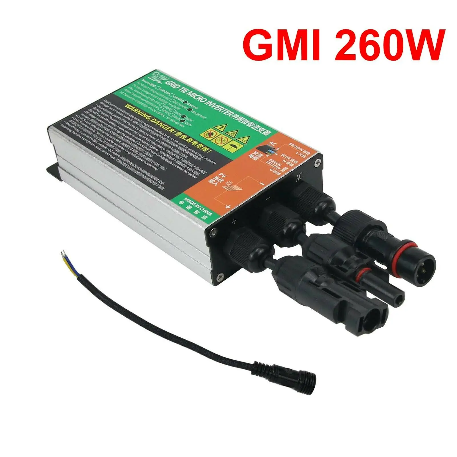 

260W 300W 350W 500W 600W 700W 120V 230V MPPT Solar Inverter Solar Panel PV Grid Tie Micro Inverter Pure Sine Wave Converter