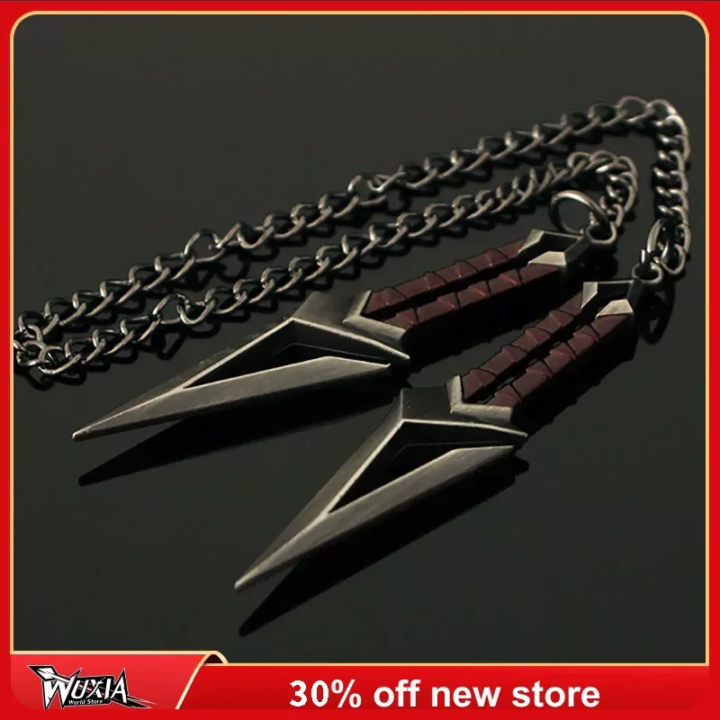 7 см Kuronami No Yaiba ниндзя валорант модель оружия Melee металлическая игрушка Kunai