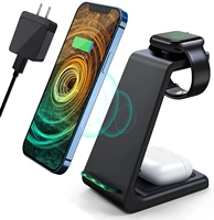 wireless charging station3 in 1 fast charging stationwireless charger stand for iphone 1211 pro maxxxs max88 plus
