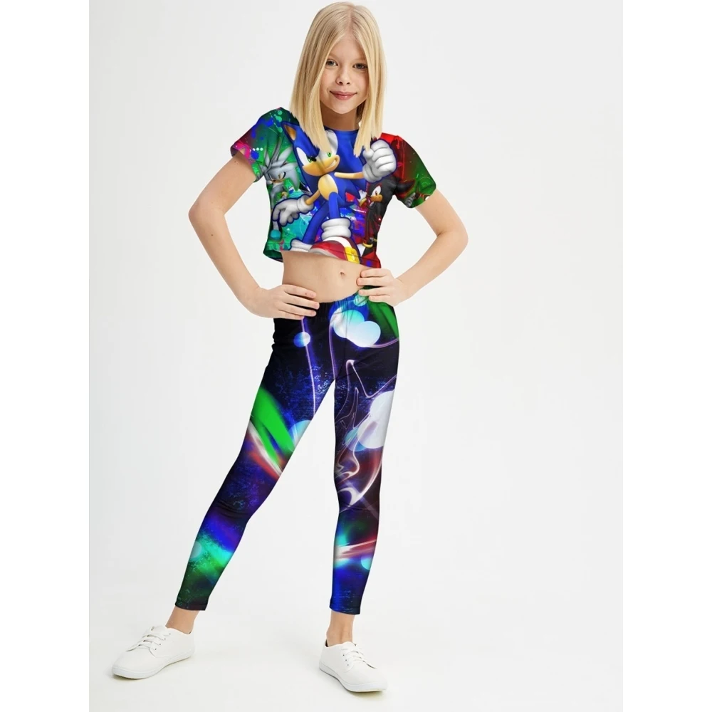 Спортивный костюм для девочки FortyFour GSS040 синий хлопок 100% |