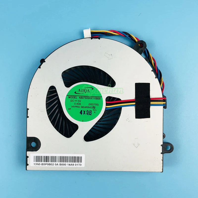 

Кулер для процессора LENOVO IDEAPAD G700, G700A, G700AT, G710, G710A, AB07505HX110B00, DFS531005PL0T, FCC5