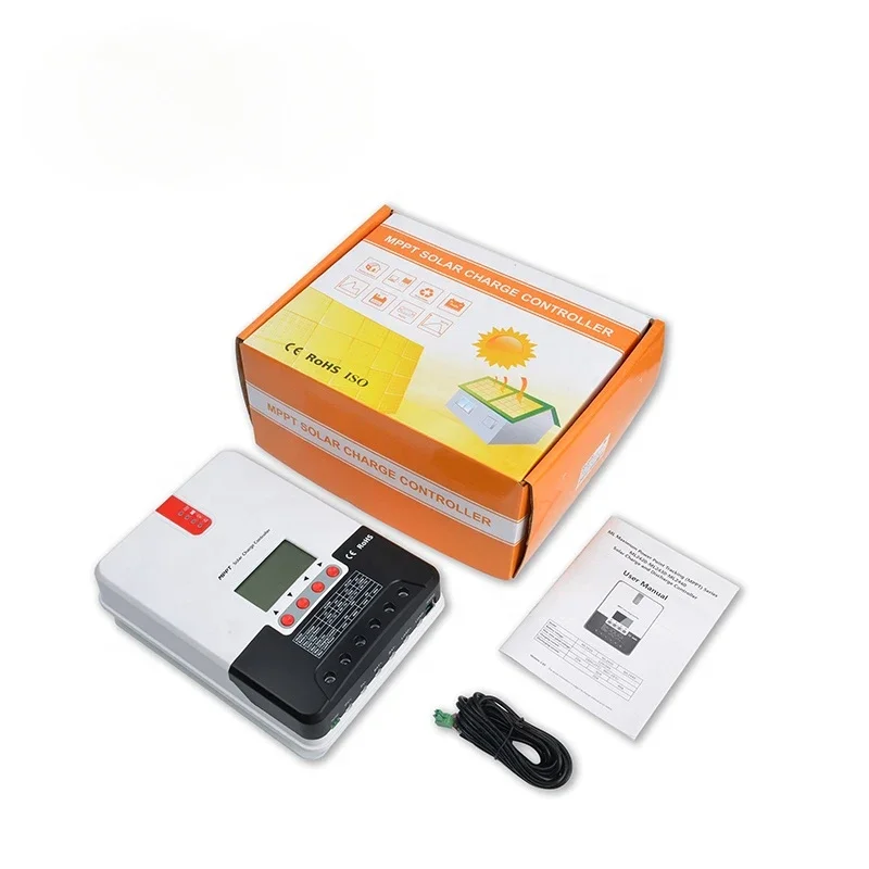 Контроллер заряда и разряда солнечной батареи MPPT 30 А 12 В/24 В автоматический для