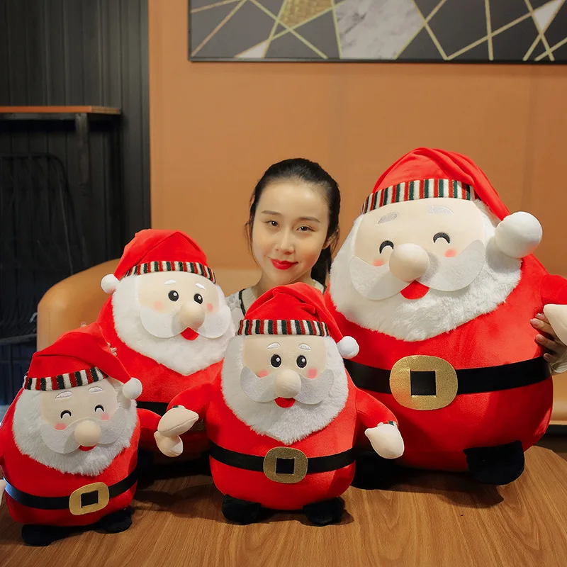 Кукла Санта-Клаус плюшевая Мягкая кукла Ragdoll для мальчиков и девочек мягкая