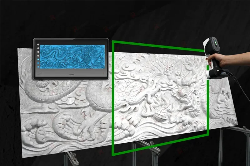 Профессиональный ручной лазерный 3D-сканер Ireal 2E