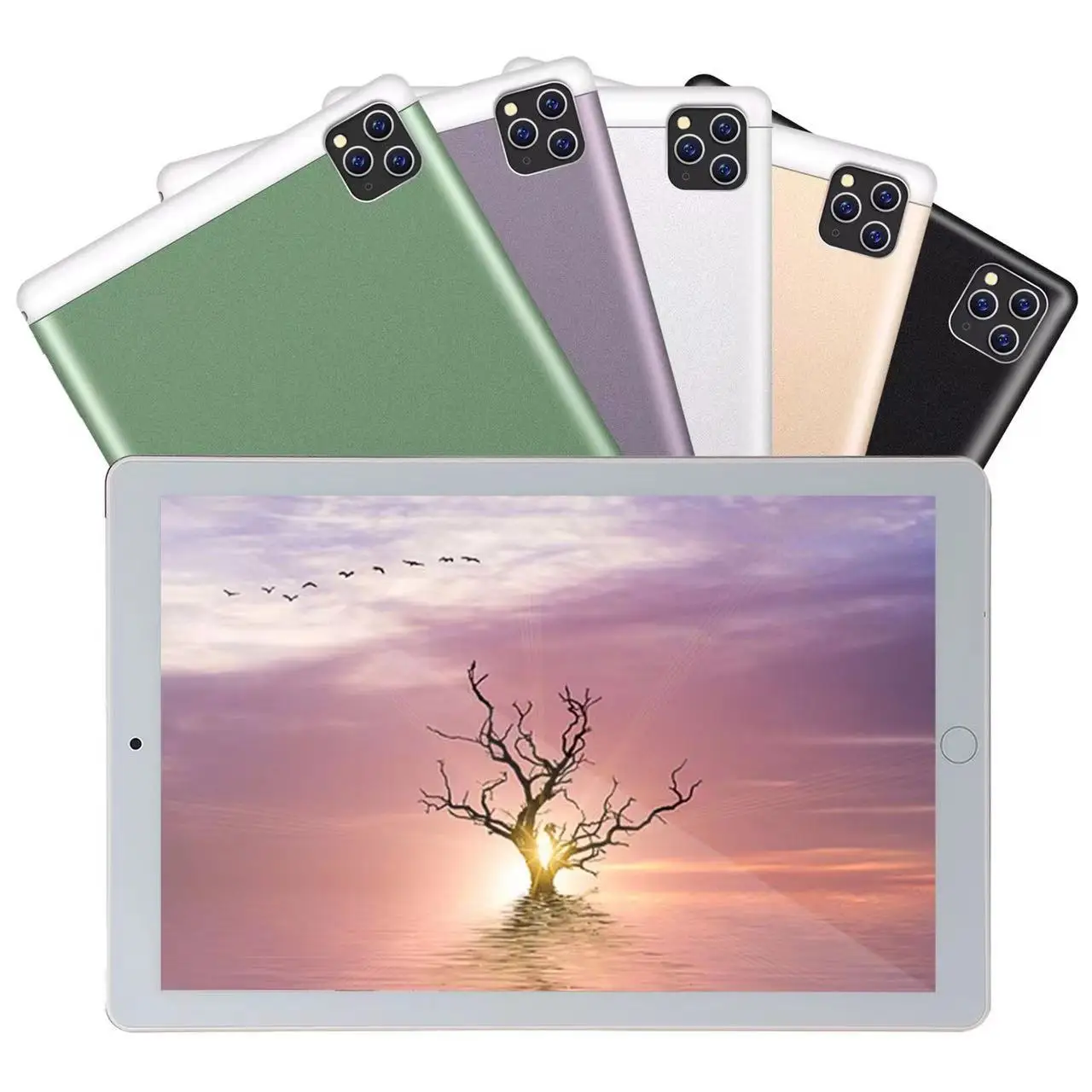 

2022 best android 10.0 tablet pc 10.1 Inch 6gb+128gb tablets wifi pc dual camera sim card phone tab kids tablet Free shipping