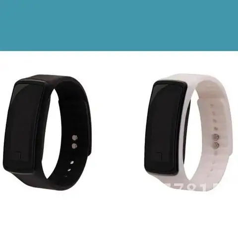 Модные детские светодиодные цифровые наручные часы с силиконовым гелем Лидер