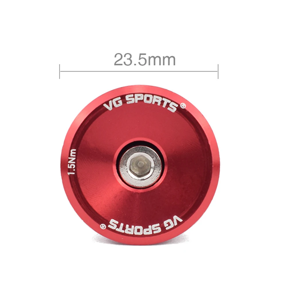 1 Pair Handle Bar Plugs Road Bike For 15-24mm Caliberr Handlebars Red Green Blue Black Titanium Golden Bicycle Grips