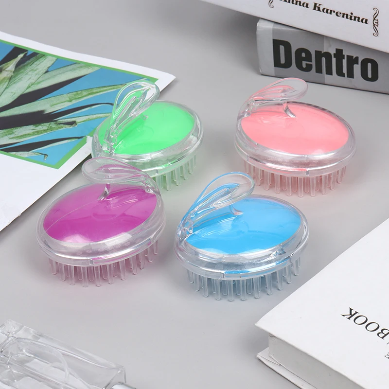 

1Pc Handheld Shampoo Massage Brush Bath Shower Hair Cleaning Brush Comb