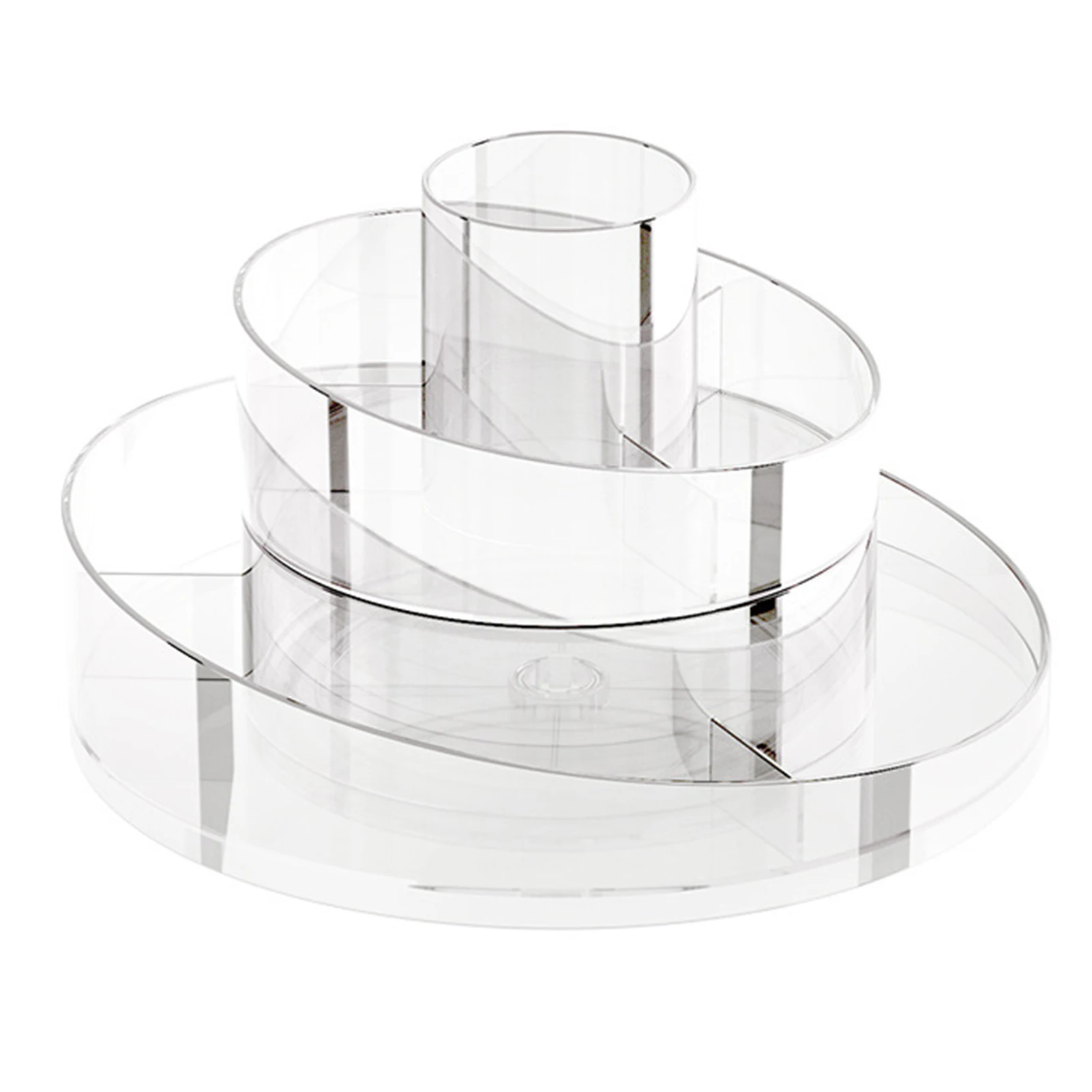 

Косметическая полка для макияжа, прозрачный материал, хорошо организованная коробка для подруги и подруги