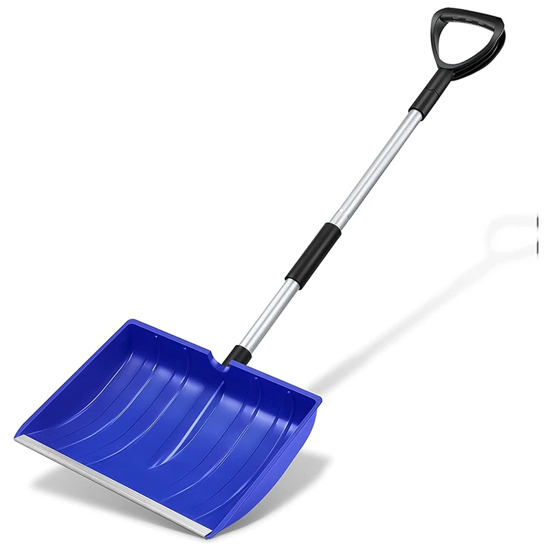 

Большая портативная Снежная Лопата для подъездной дорожки, легкая складная лопата для снегохода с ручкой, широкое удаление снега для автом...