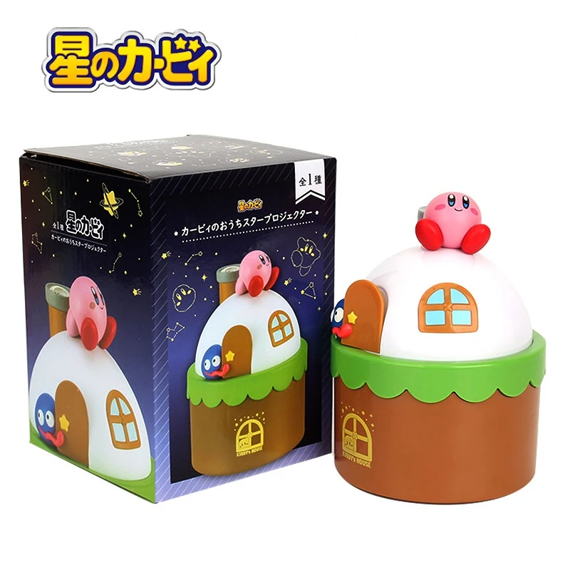 

Оригинальная модная игрушечная декорация Kirby, проектор для сна, звездное небо, ночник, детские подарки для подруги на Рождество, день рожден...