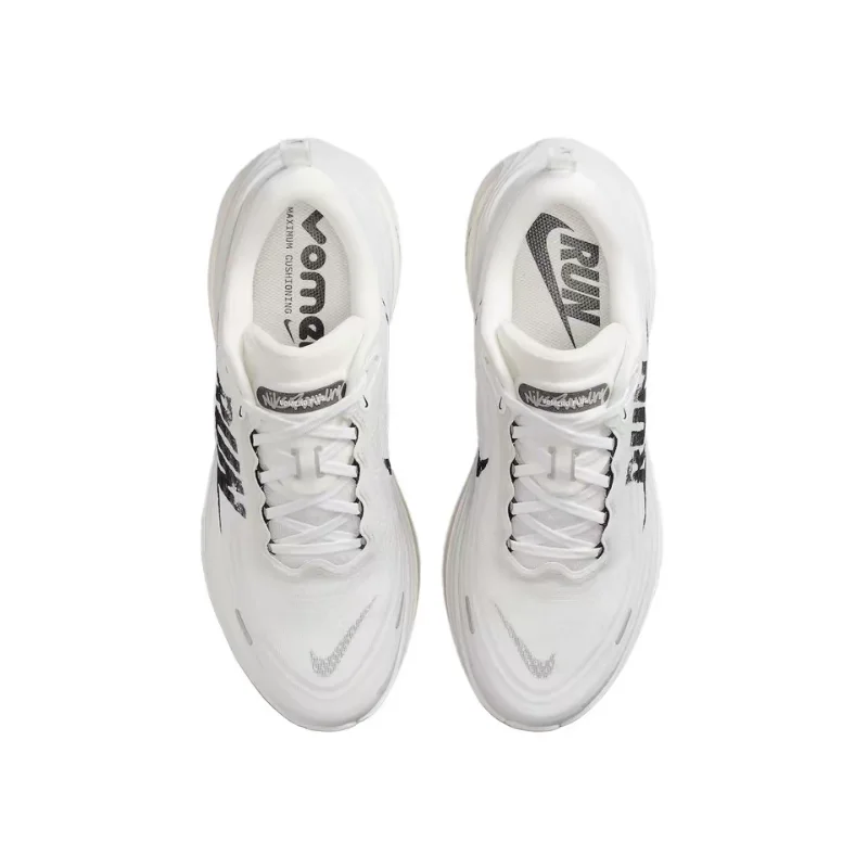 Фото Кроссовки Nike Vomero Plus: премиум-комфорт, амортизация, легкие, для повседневной носки, износостойкие, нескользящие, универсальные, для бега, модель IH2268-100 №4