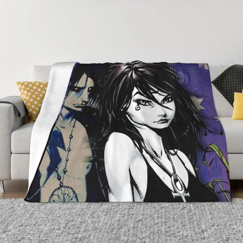 

Комикс Sandmans одеяло теплое флисовое мягкое Фланелевое покрывало s для спальни диван автомобиля весна