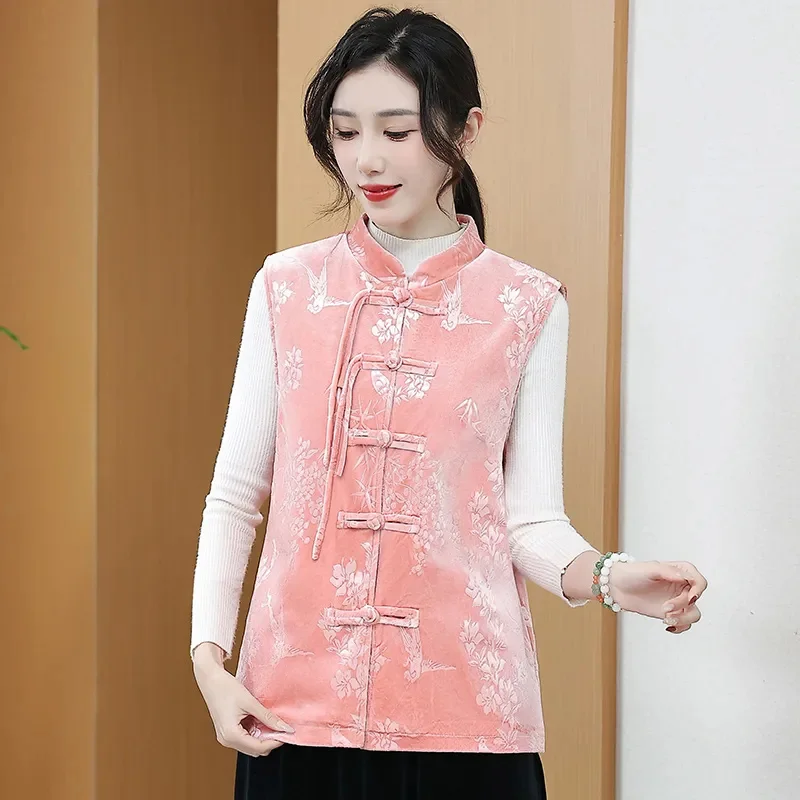 5XL женский жилет для женщин среднего возраста повседневная куртка без рукавов