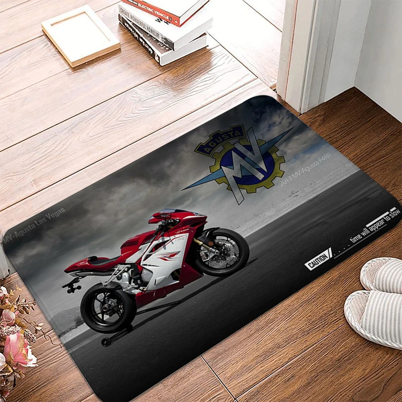 

MV Agusta House Entrance Mat Rugs Living Room Carpet Mats Doormat Design Prayer Home Welcome Rug Foot Kitchen Hallway Door Bath