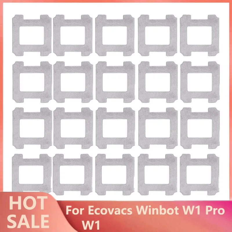 Насадка для швабры совместимая с Ecovacs WINBOT W1 PRO моющаяся Швабра мытья окон сменные