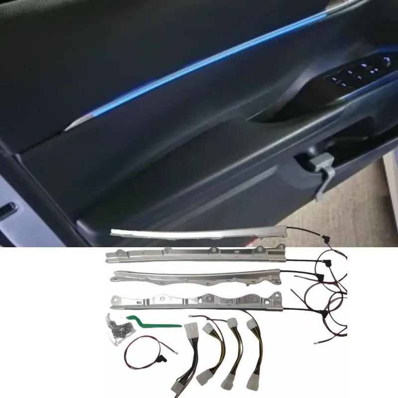 4 шт. декоративные лампы для салона автомобиля двери