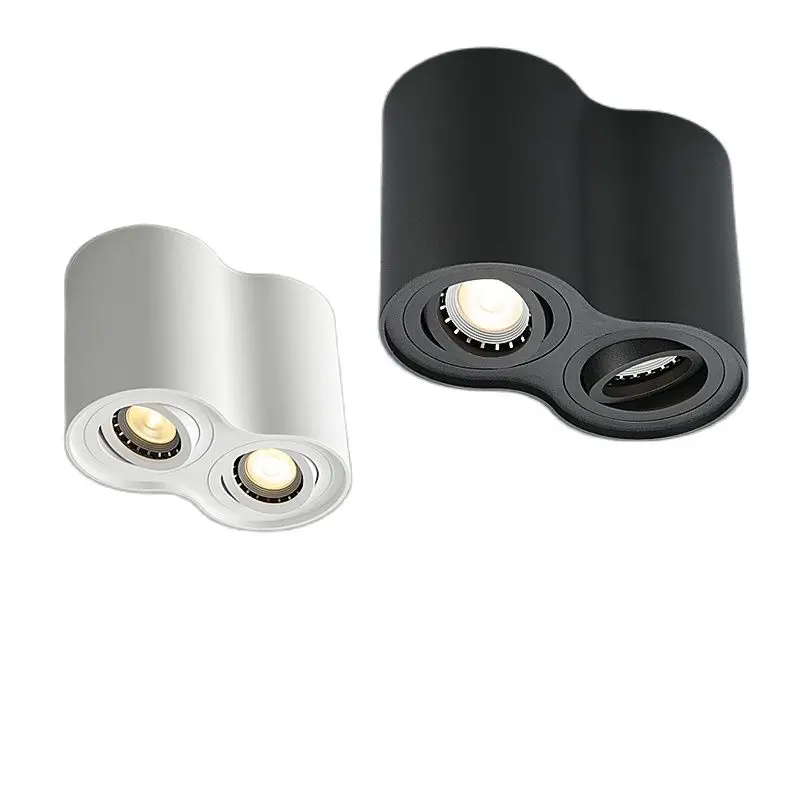 

LED Downlight COB Replaceable GU10 Bulb Surface Mounted 20W 24W Cold/Warm White for Bedroom Kitchen LED Ceiling Spot Light