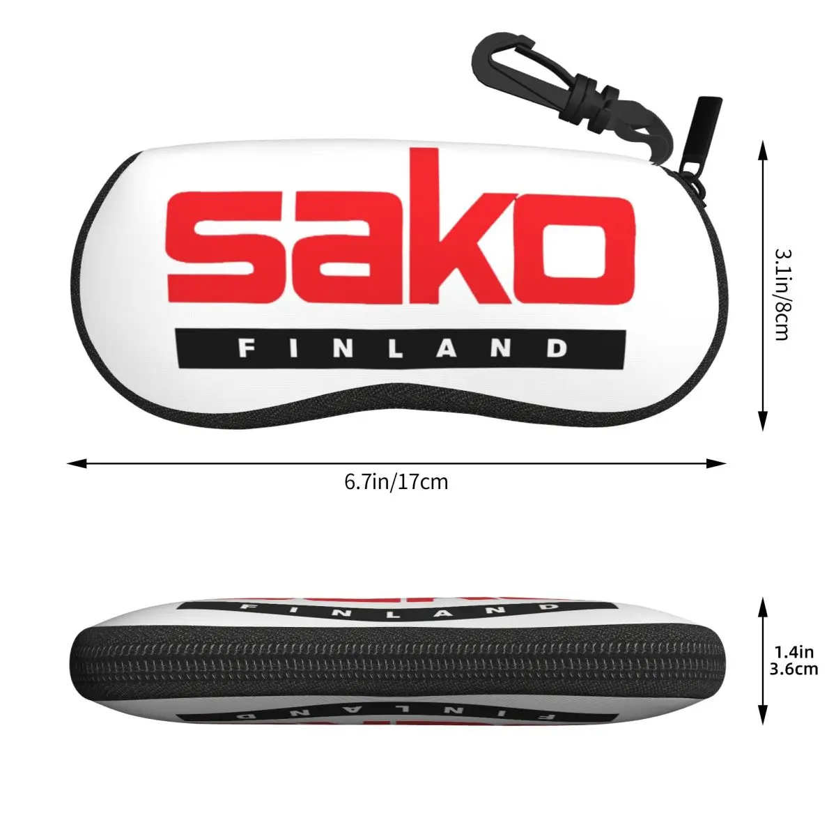 Фото Чехол для очков Sako Arms Shell, защитная коробка для солнцезащитных очков для женщин и мужчин, мягкая сумка для очков №3