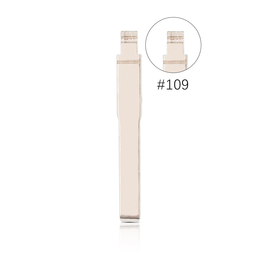 10 шт./лот Замена #109 флип-ключ дистанционный ключ для автомобиля HU101 Blade KD VVDI Ford Focus