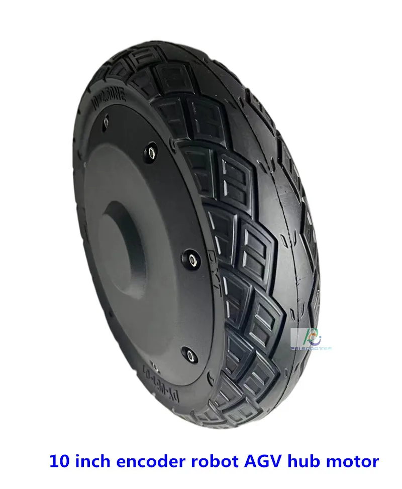 

10 Inch 10x2.50 Tyre Encoder Single Axle High-torque Logistics vehicles,hand pallet truck,Robot,AGV Hub Motor phub-10va
