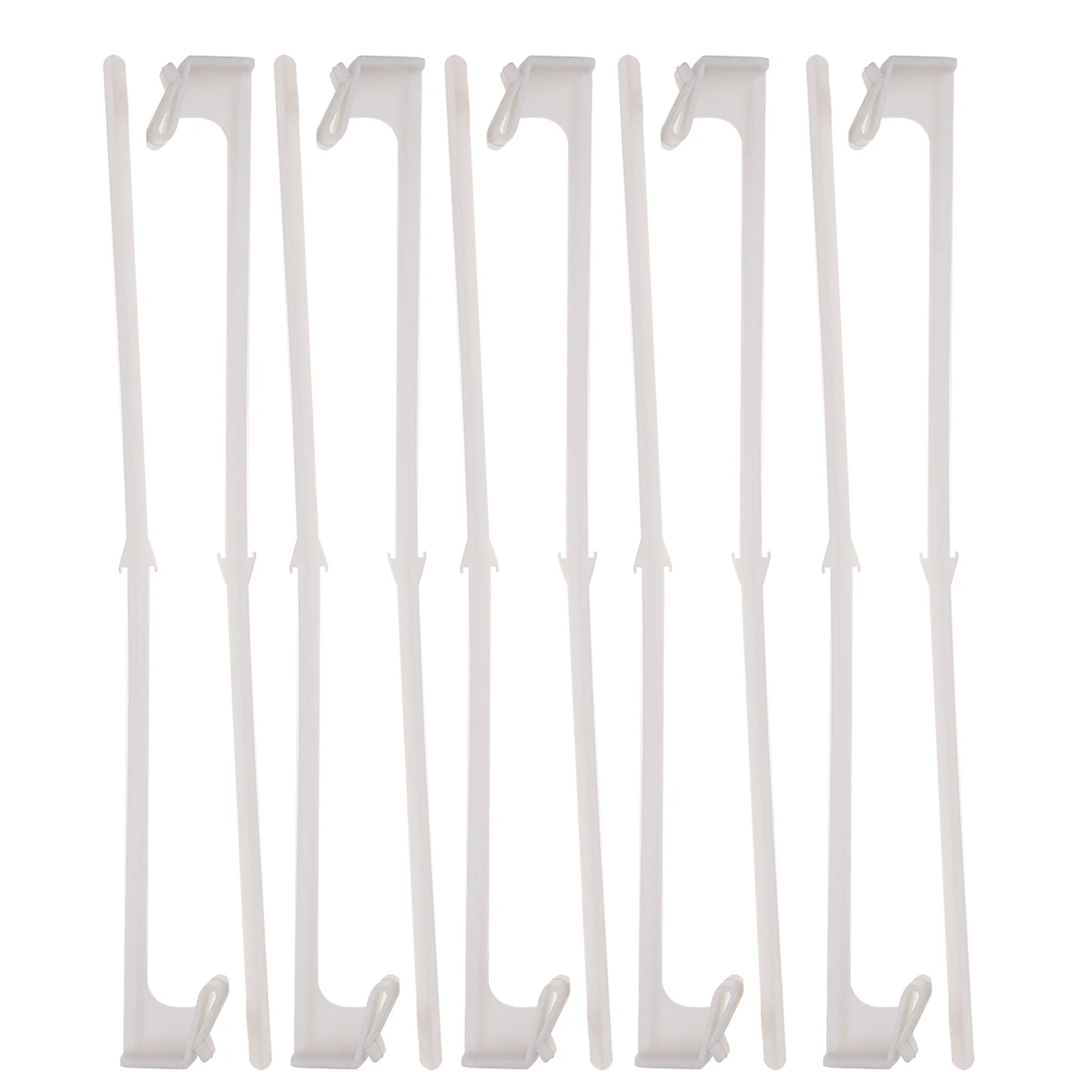 

10 Pcs Ukrainian Flag Poles Vehicle Frames Purse Hook Car Window Clips Flags Truck Holder The Banner Flagpole Stand