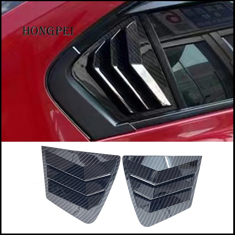 Автомобильный Стайлинг для Honda Civic Sedan 9 2011-2014 Затемненные жалюзи заднего окна рама