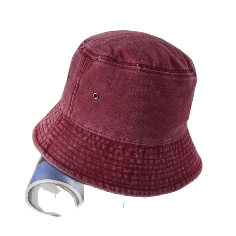 

Панама для мужчин и женщин, модная винтажная Складная Джинсовая Шляпа, в простом стиле, летняя кепка, 2022
