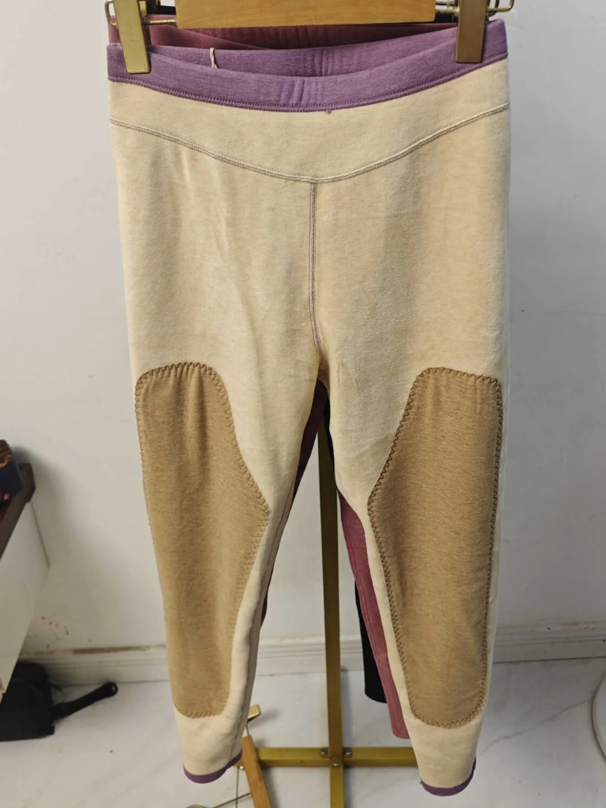 Allen Snow 3627 Женские флисовые шелковые наколенники с высокой талией утепленные