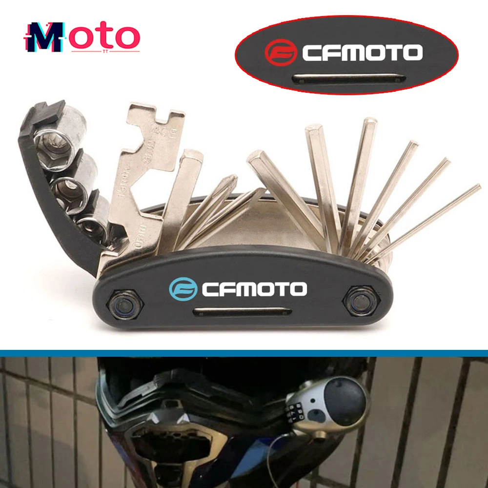 For CFMOTO 400NK 650NK 150NK 250NK 400GT 800MT 650MT CF500 700CL-X Motorcycle CNC Tool Repair Screwdriver Set & Helmet lock For CFMOTO 400NK 650NK 150NK 250NK 400GT 800MT 650MT CF500 700CL-X Motorcycle CNC Tool Repair Screwdriver Set & Helmet lock