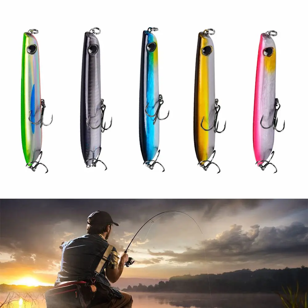 16 г 130 мм ABS рыболовная наживка Поппер плавающая бионическая жесткая приманка