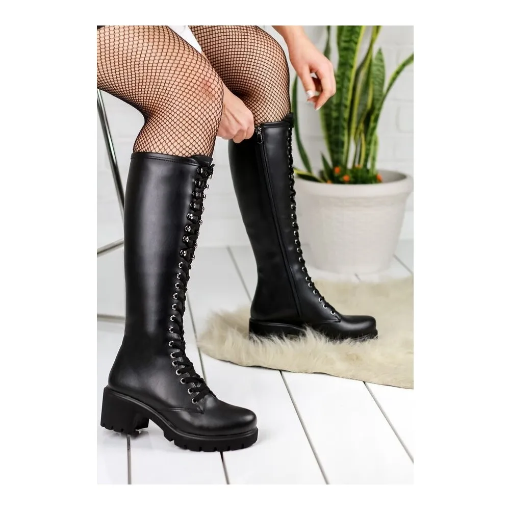 

Dorlie Black Women Boots