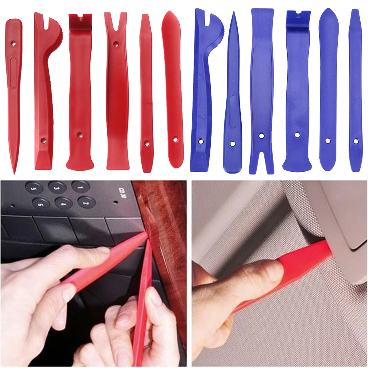 13 шт./компл. инструмент для ручной разборки салона автомобиля зажим двери набор