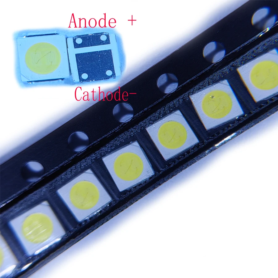 Светодиоды SMD 3030 6В 1.8Вт холодного белого цвета для подсветки телевизора Lextar