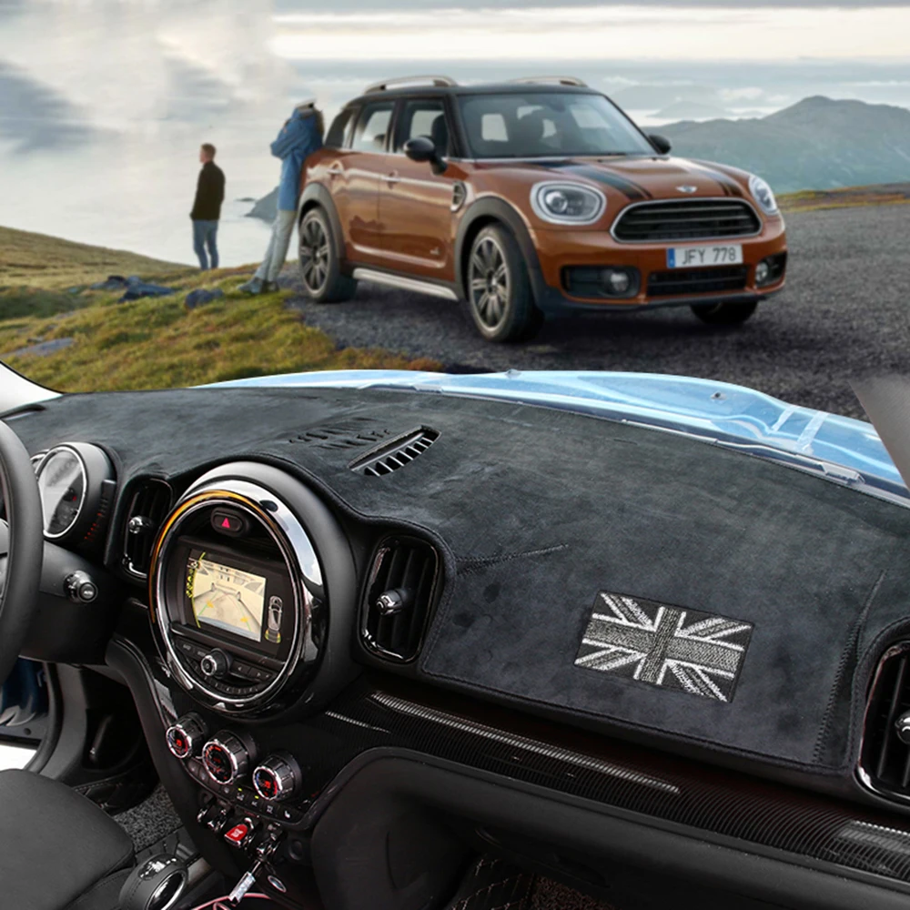 

Для COOPE R F55 F56 F60 F54 коврики для приборной панели автомобиля с антибликовым покрытием Защита коврика центральной консоли