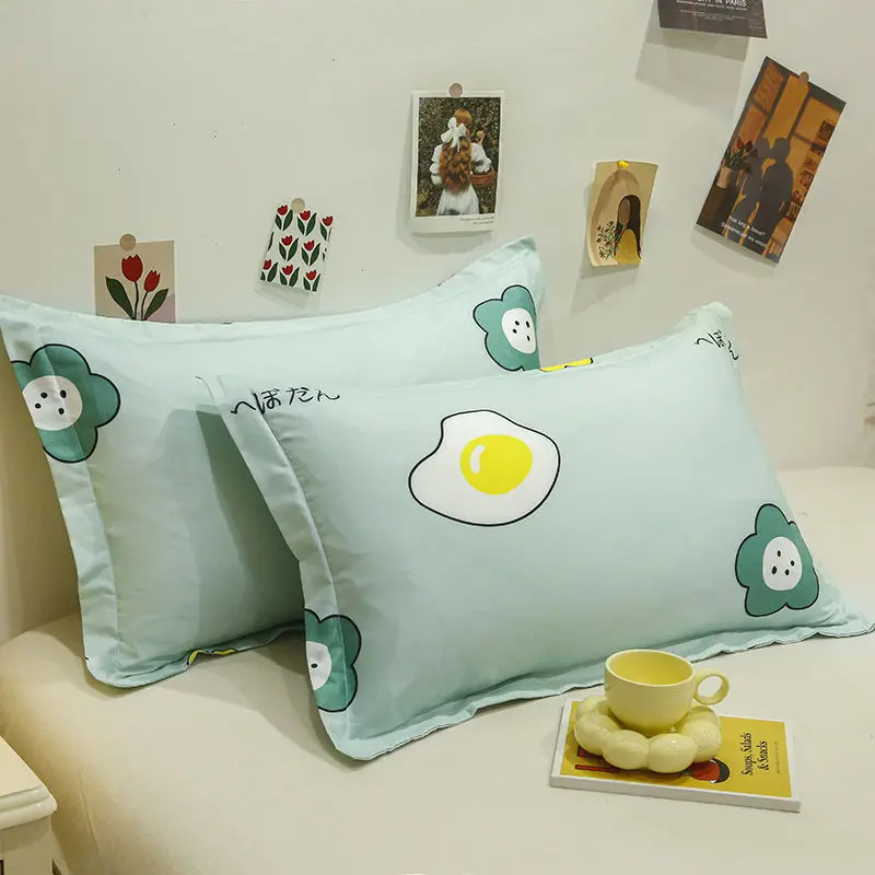 

1pc Pillow Cover Bedroom Pillowcase Bed Bedding Pillow Covers Adult Flowers Home Decor Cushions Covers