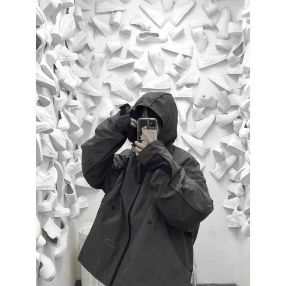 NIGO Мужская новая легкая функциональная перфорированная куртка с цветными